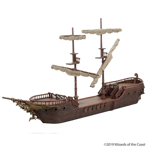 DnD - The Falling Star Sailing Ship - Icons of the Realms DnD Terrain